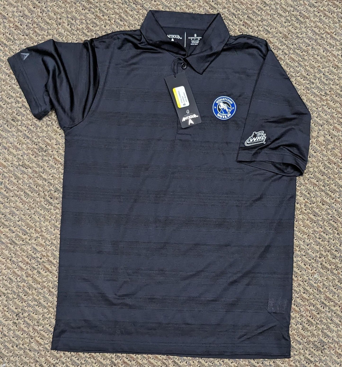 Wild X WHL Black Polo