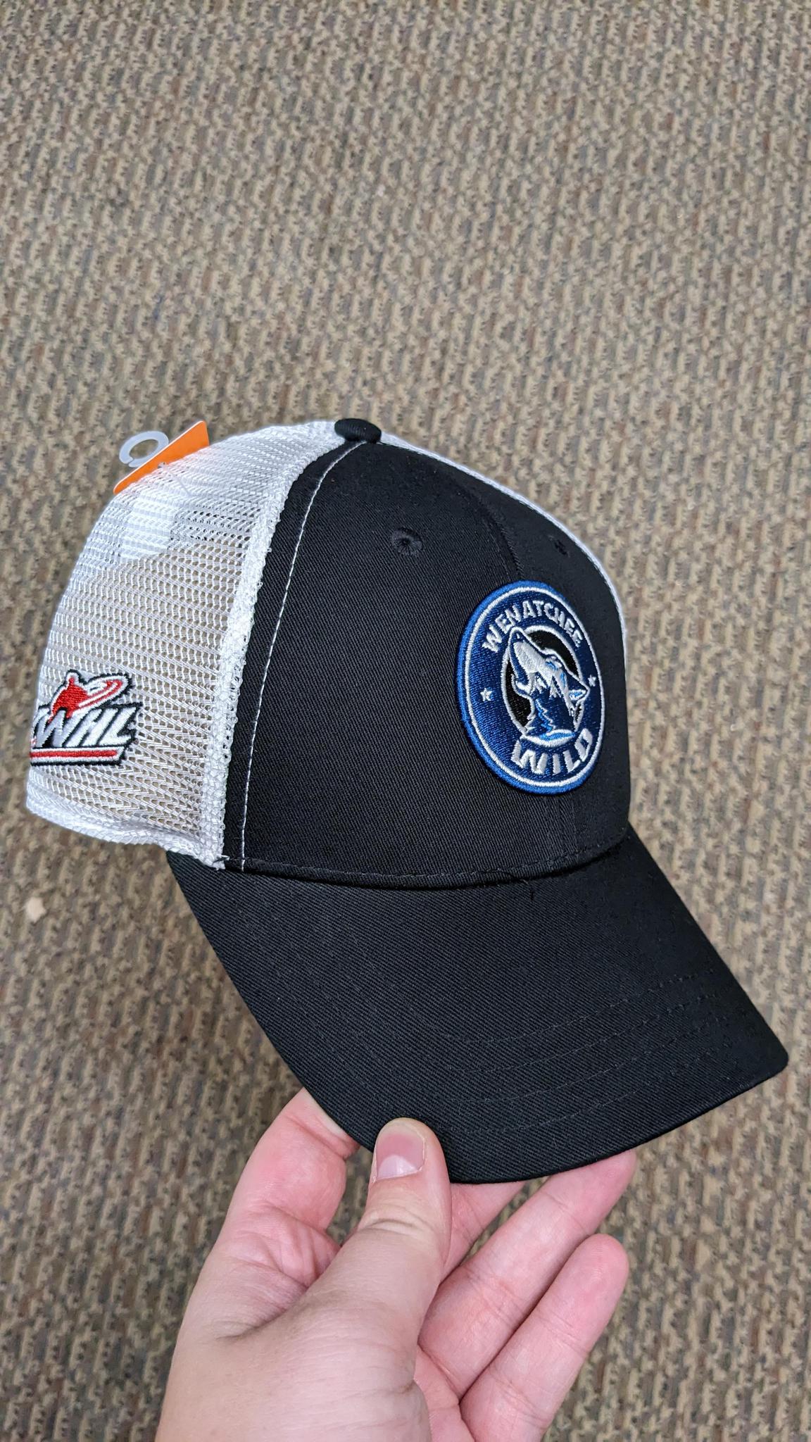 Black Wild Trucker Hat