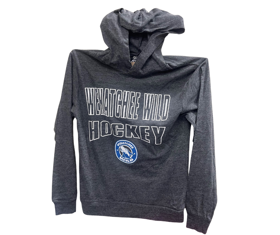 Youth Triblend Hooded LS Tee - Dark Heather