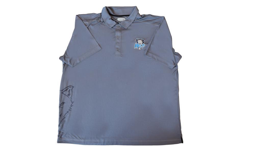 Silky Gray Wild Polo Shirt