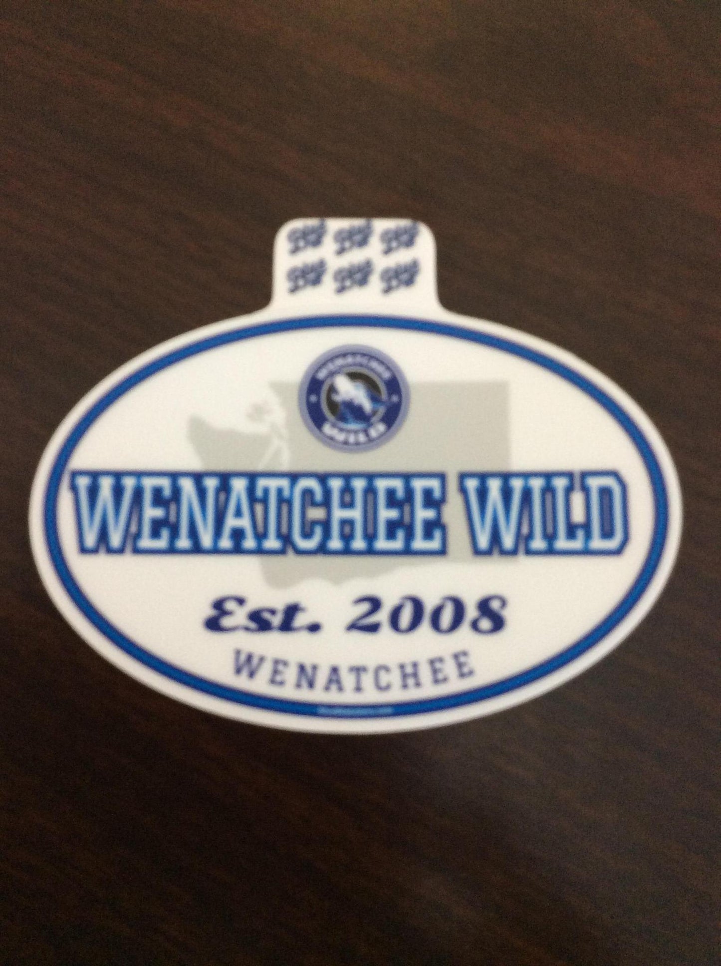 Oval Sticker