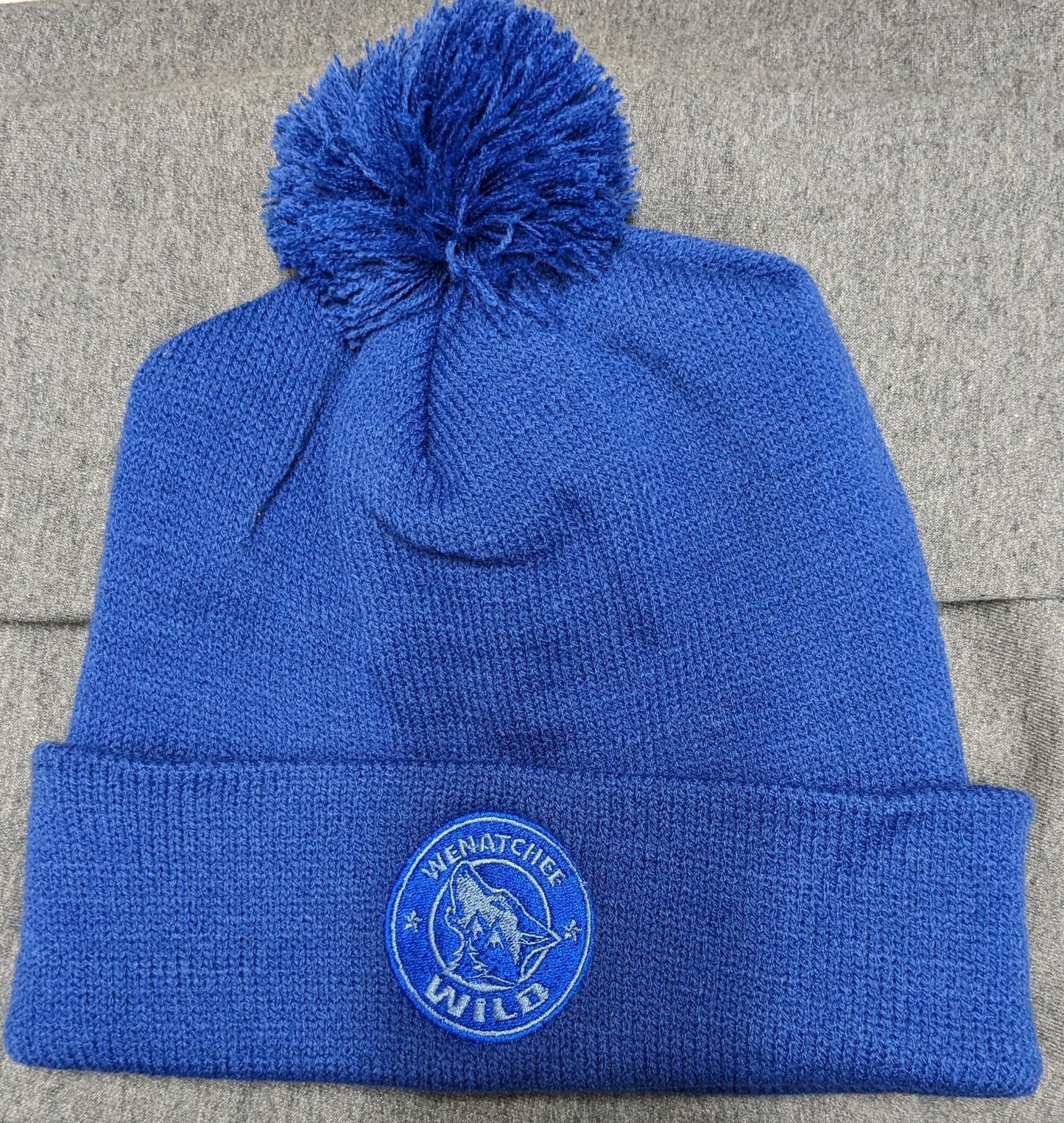 POM Beanie - Blue