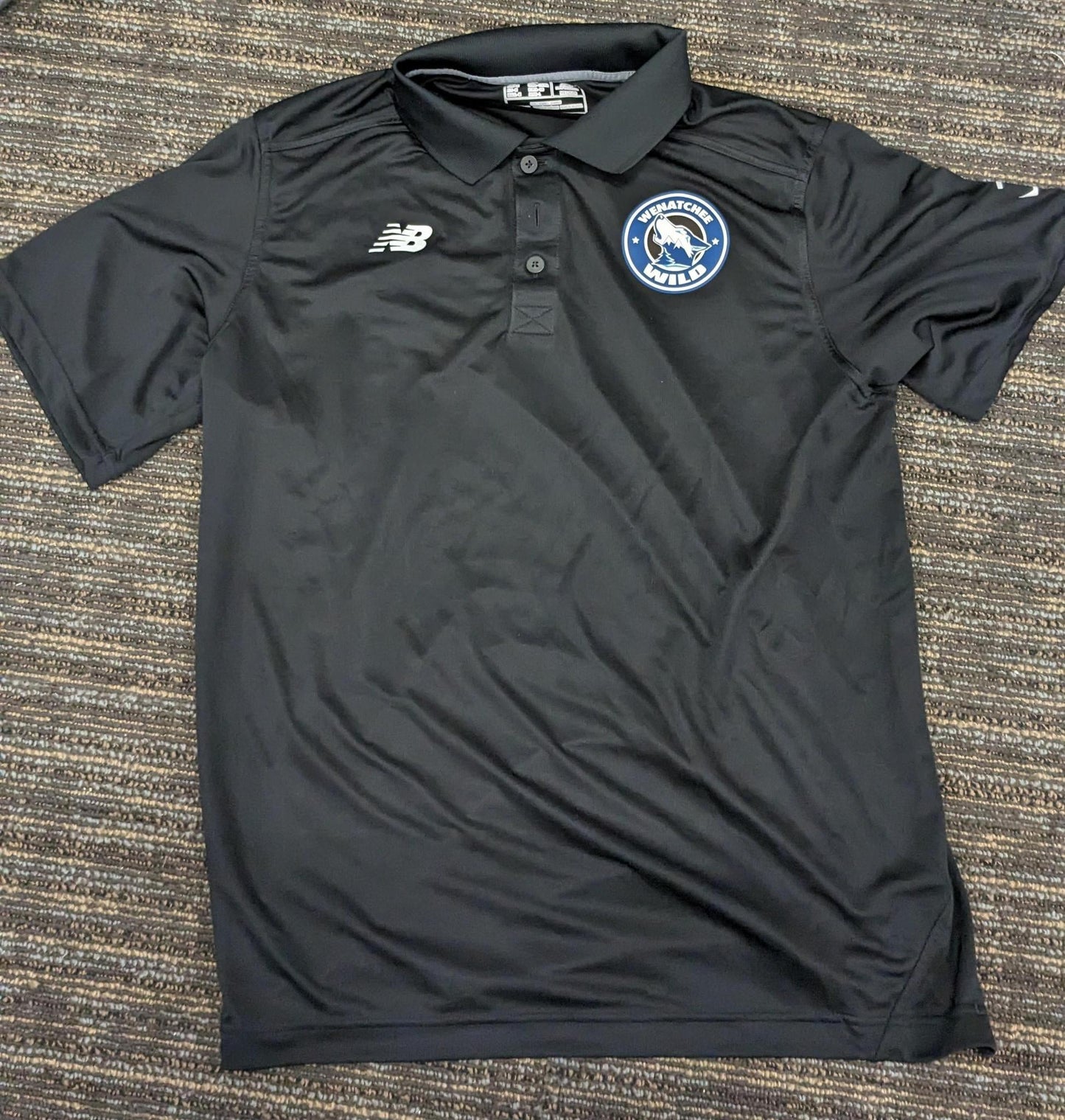 New Balance Collared Shirt - Black