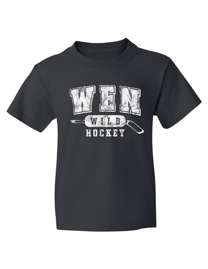Wen Hockey Youth SS Tee - Black
