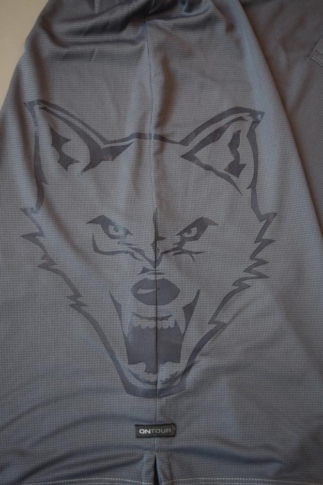 Silky Gray Wild Polo Shirt