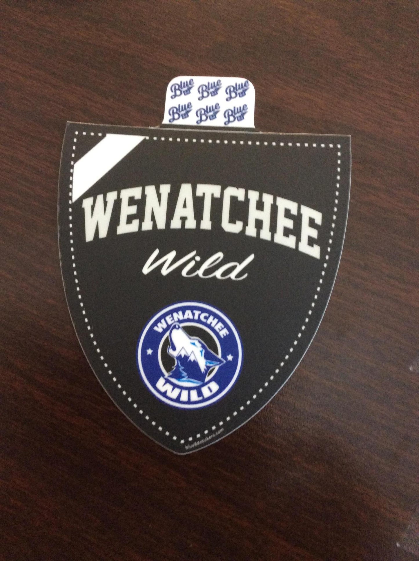 Shield sticker