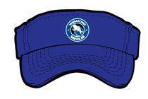 Blue visor