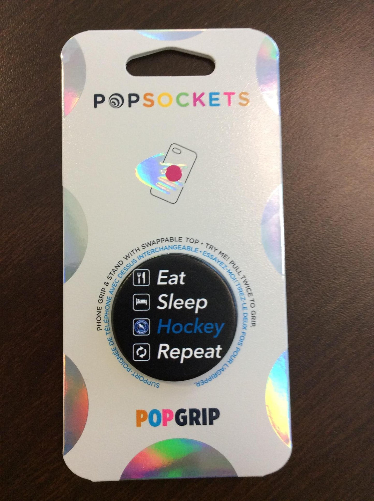 Eat, Sleep, Hockey Popsocket