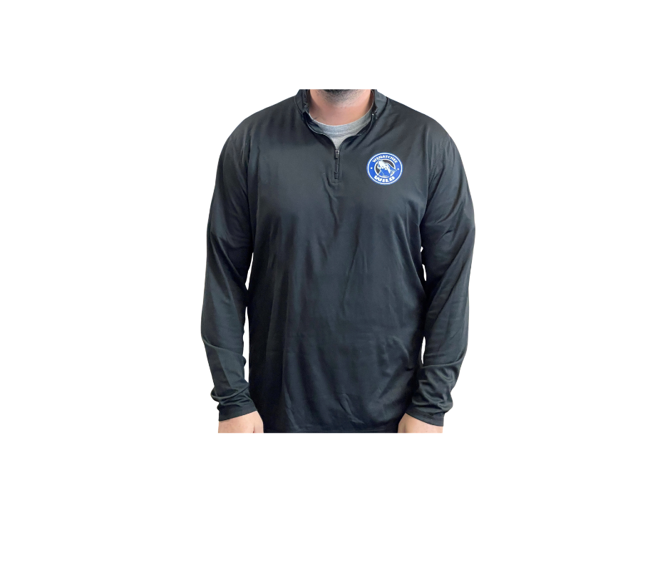 Staff 1/2 Zip Black