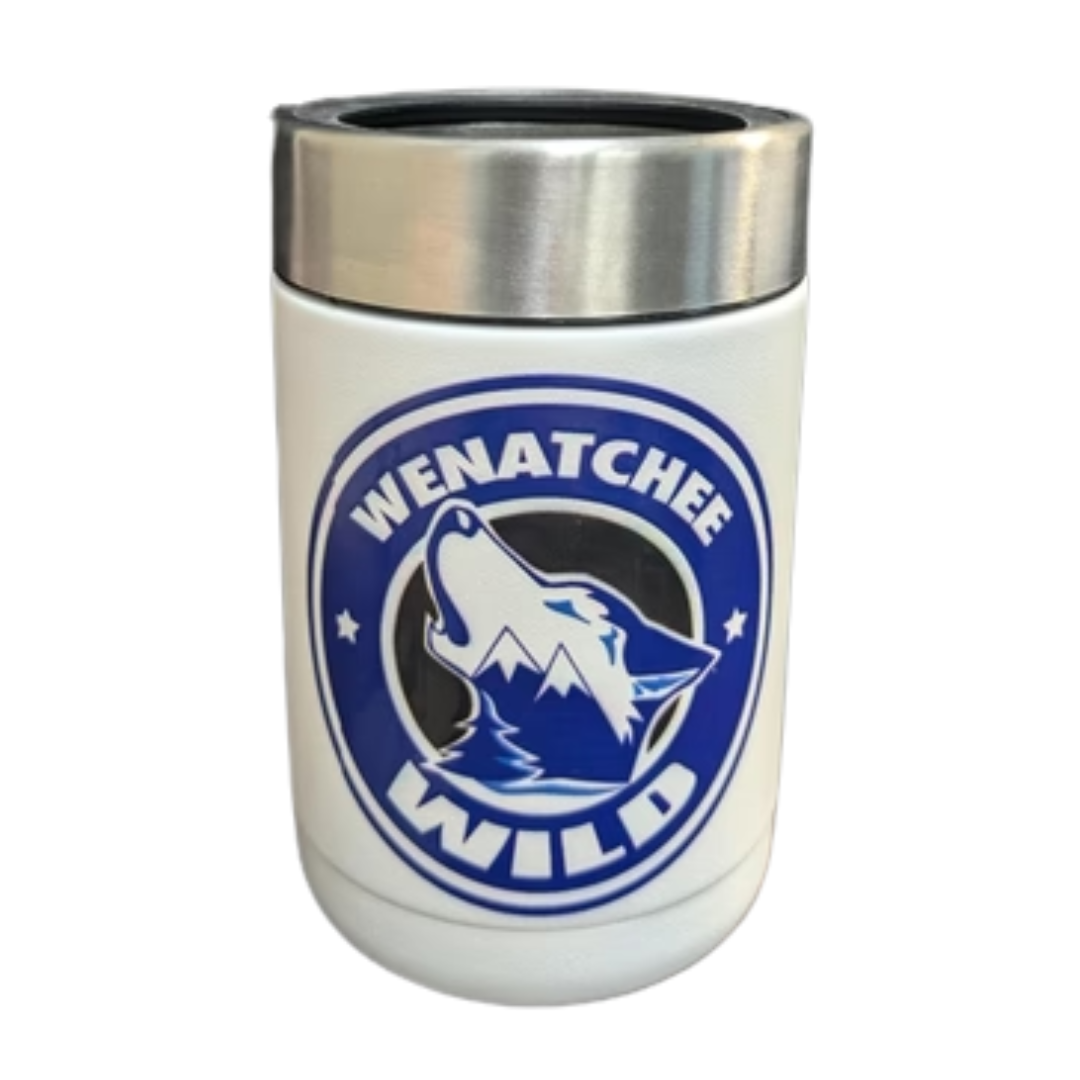 White Liberty Coozie