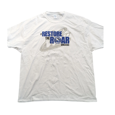 #RestoreTheRoarWHLstyle - White Tee