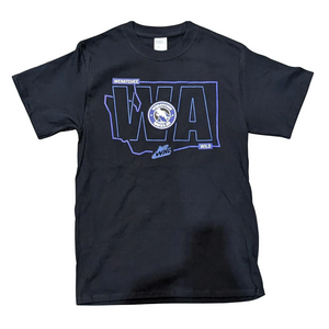 Wild WA State Tee - Black