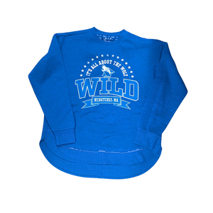 Royal Blue Raspberry Crew