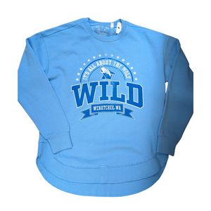 Light Blue Raspberry Crew