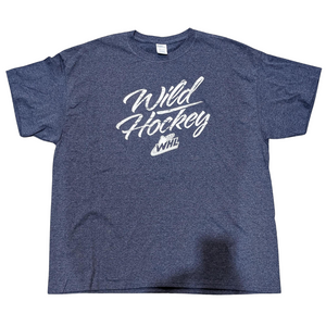 Wild Hockey Stacked - Blue