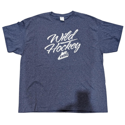 Wild Hockey Stacked - Blue