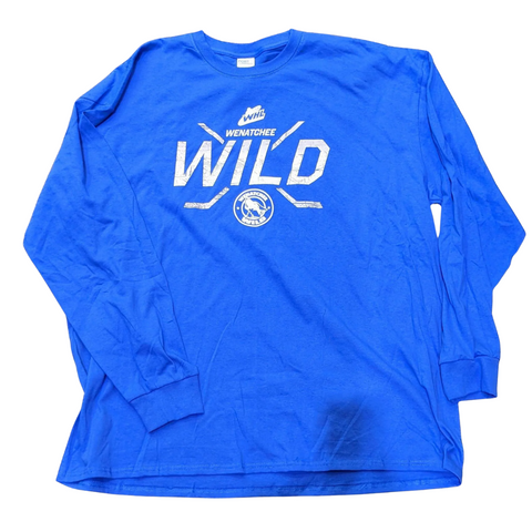 Wild Cross Sticks Long Sleeve - Royal