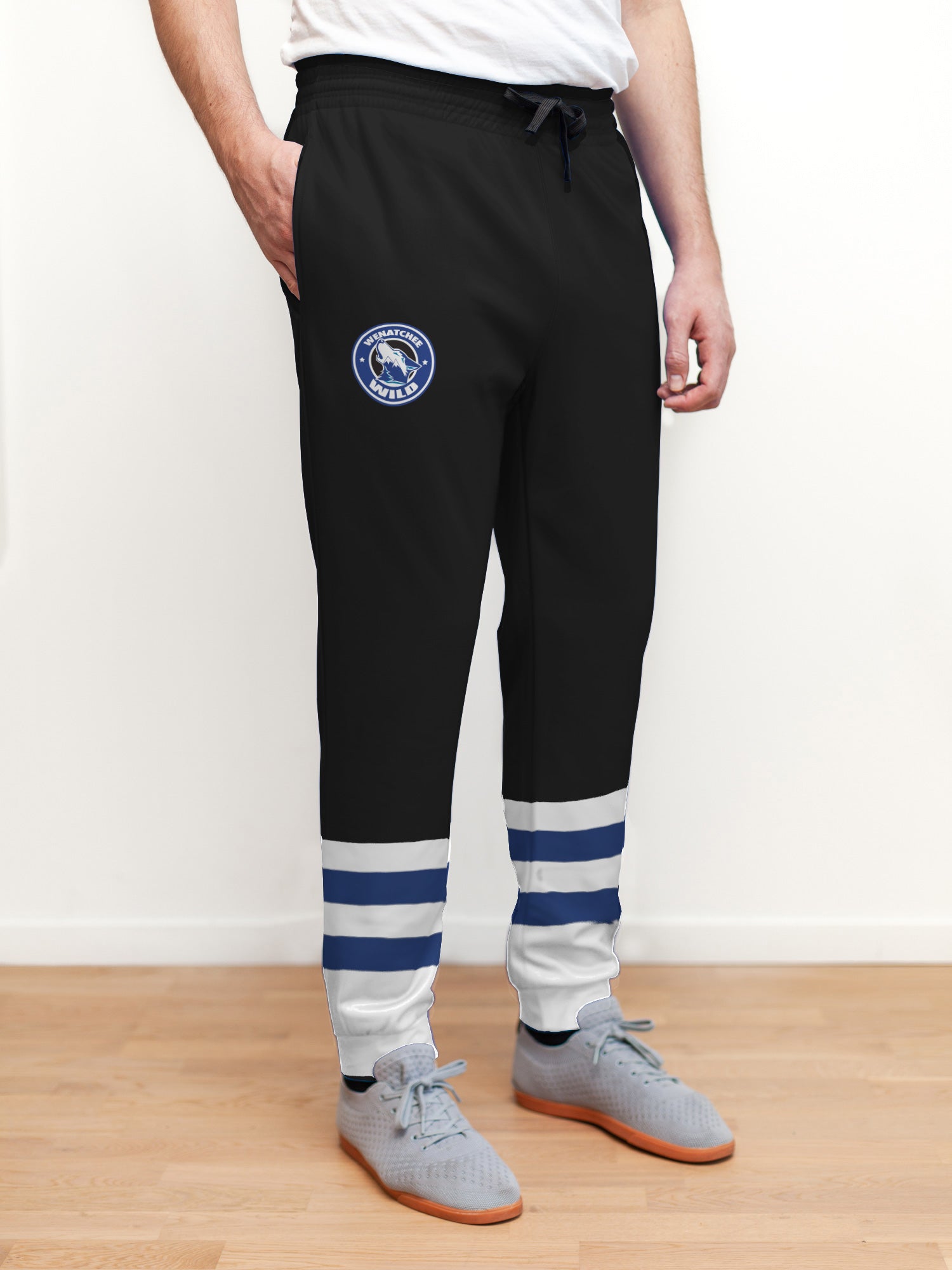 Bench Clearers Wenatchee Wild Hockey Jogger Pants **ONLINE SPECIAL**