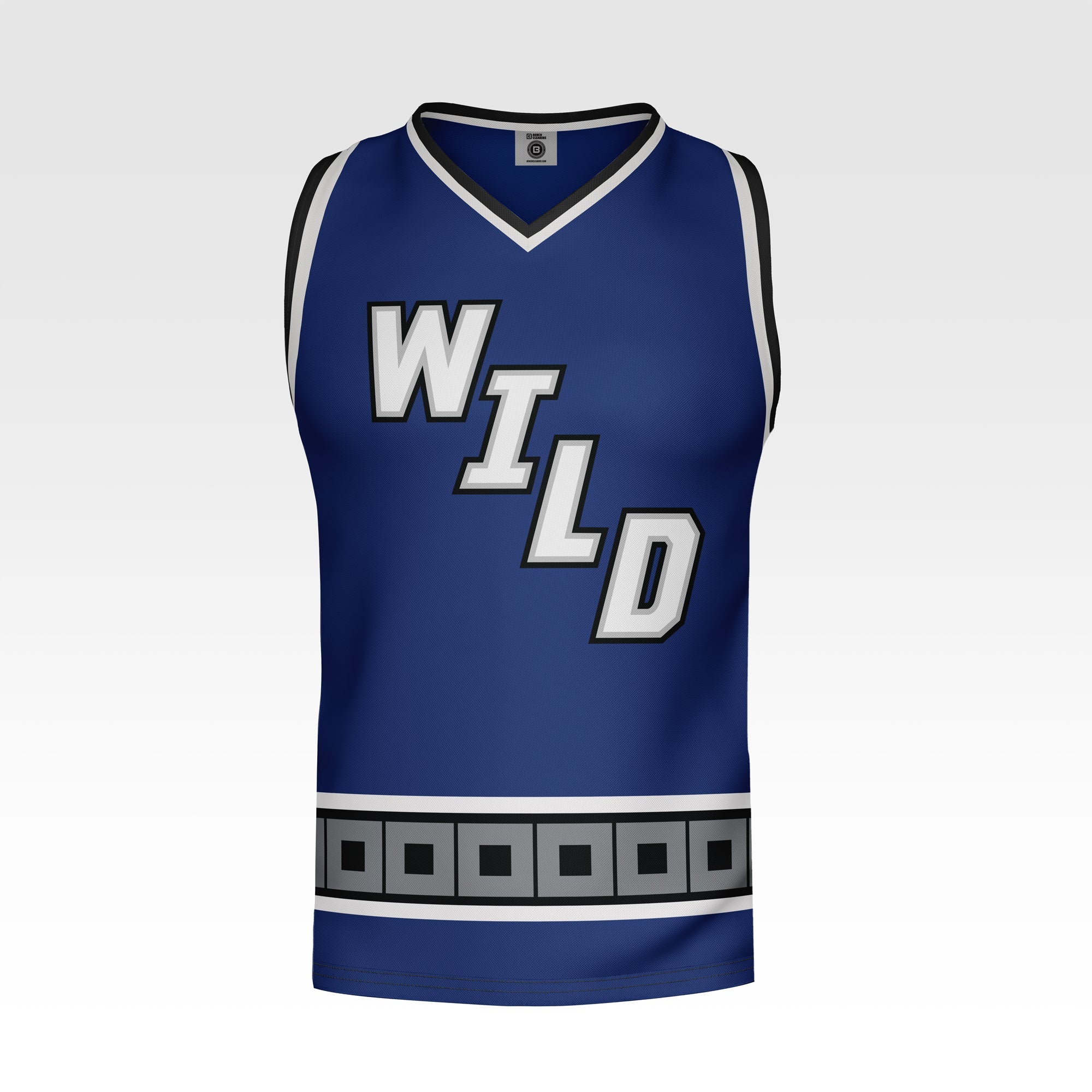 Bench Clearers Wenatchee Wild Alternate Blue Hockey Tank **ONLINE SPECIAL**