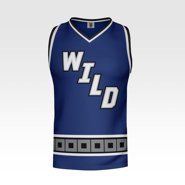 Bench Clearers Wenatchee Wild Alternate Blue Hockey Tank **ONLINE SPECIAL**