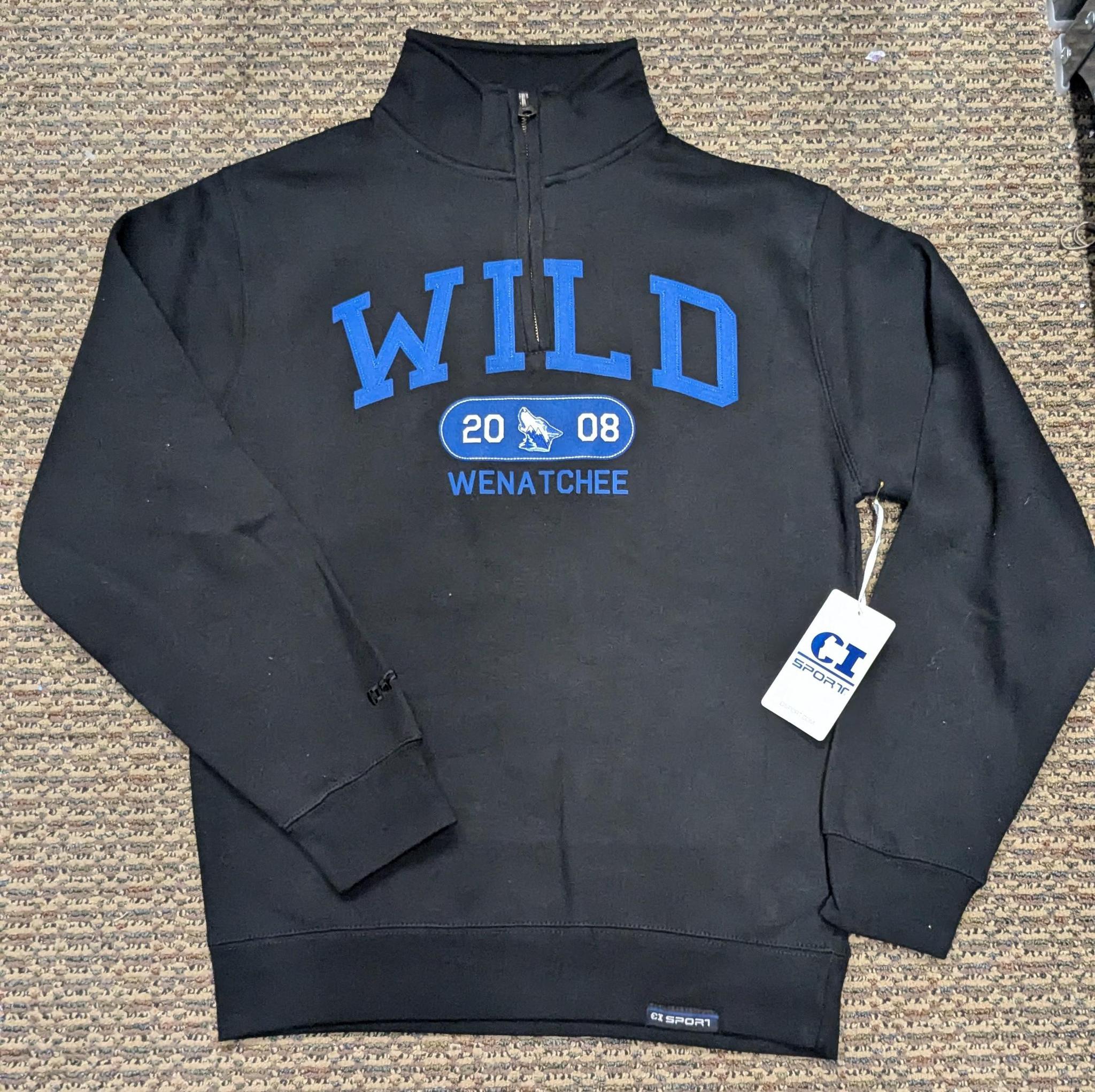 Aquarius 1/4 Zip - Black