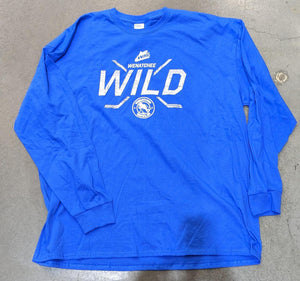 Wild Cross Sticks Long Sleeve - Royal