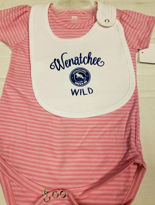 Wenatchee Wild Pretty In Pink Bodysuit & Bib