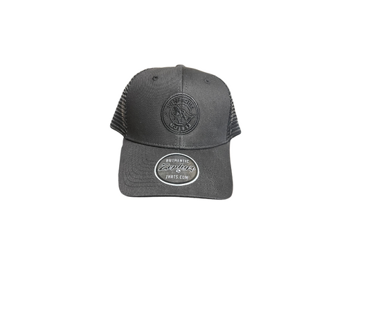 Blacked out Trucker hat